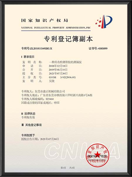 一种具有检测带胶的测...